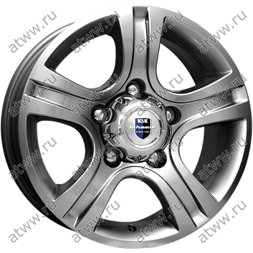 Диски литой K&K Талисман Мега 7x16 5*139,7 Et:35 Dia:110,1 блэк платинум Екатеринбург