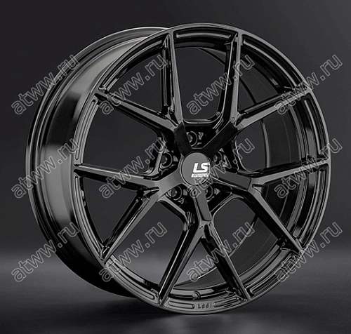 Диски литой LS wheels FlowForming RC78 8,5x19 5*108 Et:40 Dia:63,3 bk Екатеринбург