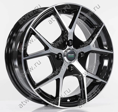 Диски литой Megami MGM-18FF 5,5x14 4*100 Et:40 Dia:57,1 bkf Екатеринбург