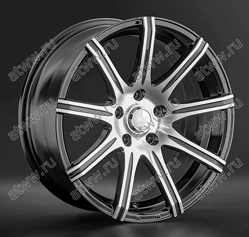 Диски литой LS wheels LS1322 8x17 5*114,3 Et:35 Dia:67,1 bkf Екатеринбург