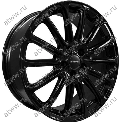 Диски литой Khomen KHW1910 7,5x19 5*114,3 Et:45 Dia:60,1 Black Екатеринбург