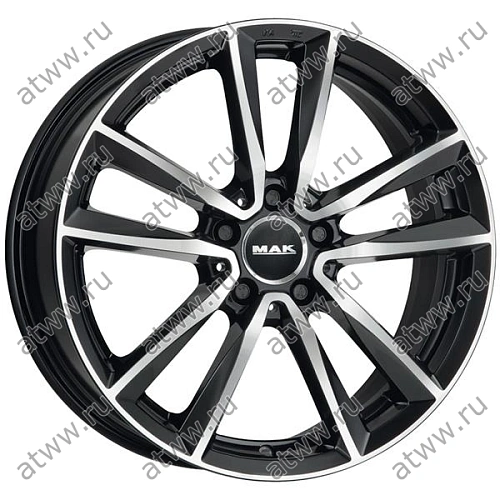 Диски литой MAK BREMEN 8x18 5*112 Et:38 Dia:66,6 Black Mirror Екатеринбург