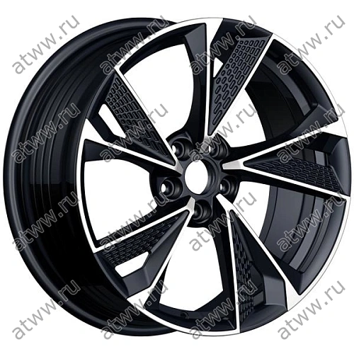 Диски литой INCH ULF-R39P 8x18 5*112 Et:30 Dia:66,6 Black Machine Face Екатеринбург