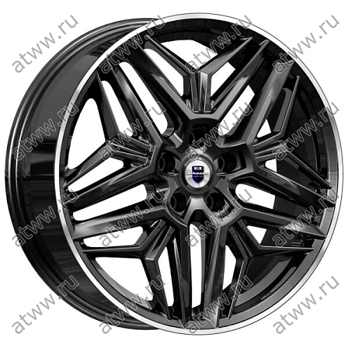 Диски литой K&K Колумб 7x19 5*114,3 Et:40 Dia:66,1 алмаз чёрный Екатеринбург