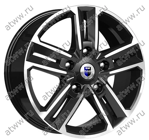 Диски литой K&K Backfire 8x18 5*114,3 Et:50 Dia:66,1 Алмаз чёрный Екатеринбург