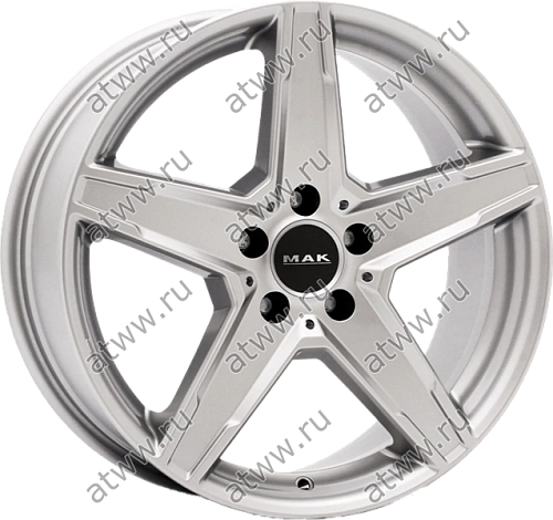 Диски литой MAK Stern 8,5x19 5*112 Et:42 Dia:66,6 Silver Екатеринбург