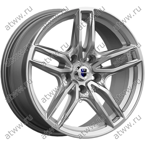 Диски литой K&K Бартон 8x17 5*112 Et:39 Dia:66,6 дарк платинум Екатеринбург