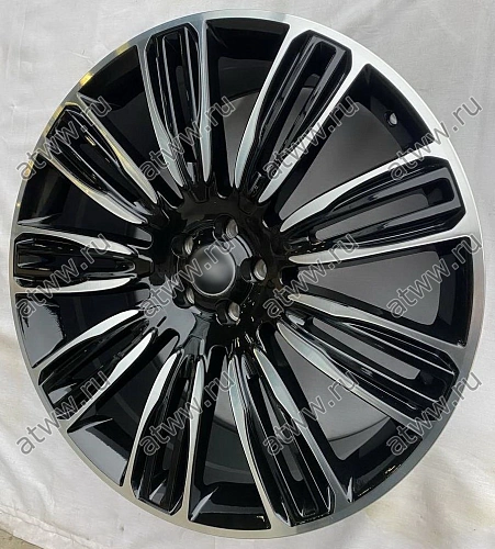 Диски литой Replica FR FP816 9,5x22 5*108 Et:45 Dia:63,4 Black Machined Face Екатеринбург