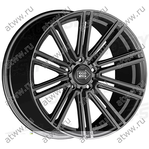 Диски литой 1000 Miglia MM1005 8x18 5*114,3 Et:40 Dia:67,1 Matt Anthracite Екатеринбург