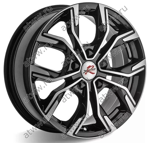 Диски литой X'trikeRST R106 6,5x16 5*110 Et:46 Dia:63,3 BK/FP Екатеринбург