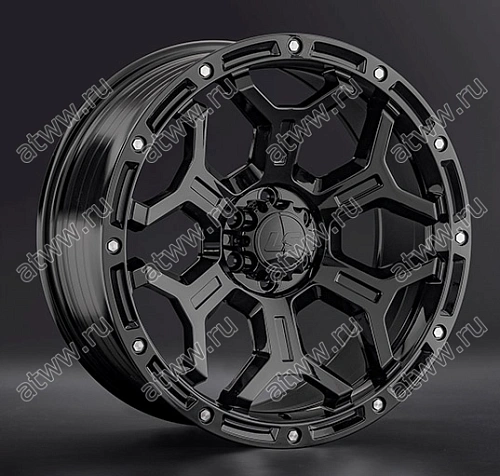 Диски литой LS wheels FlowForming RC68 9x17 6*139,7 Et:15 Dia:106,1 bk Екатеринбург