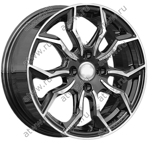 Диски литой RW RW-06 (КС1037) 6x15 4*100 Et:42 Dia:54,1 BK/FP Екатеринбург