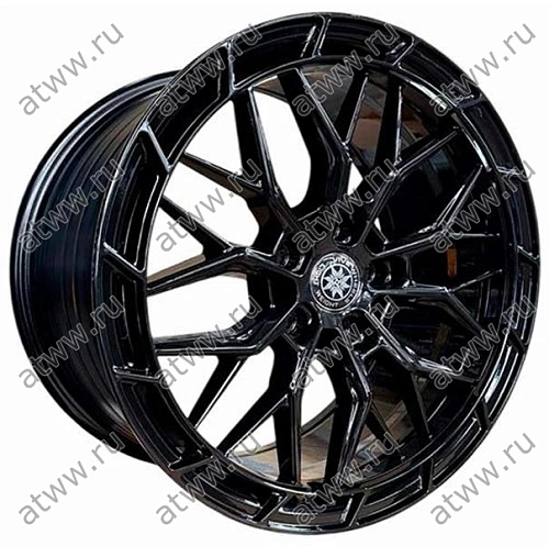 Диски литой VIVE V-24 8x18 5*114,3 Et:38 Dia:67,1 Gloss Black Екатеринбург