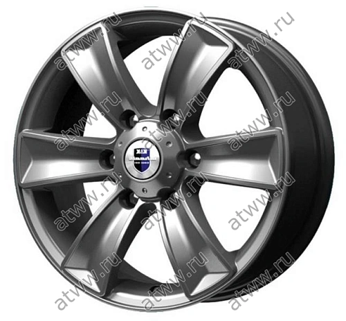 Диски литой K&K Тайфун 7x17 6*139,7 Et:35 Dia:67,1 блэк платинум Екатеринбург