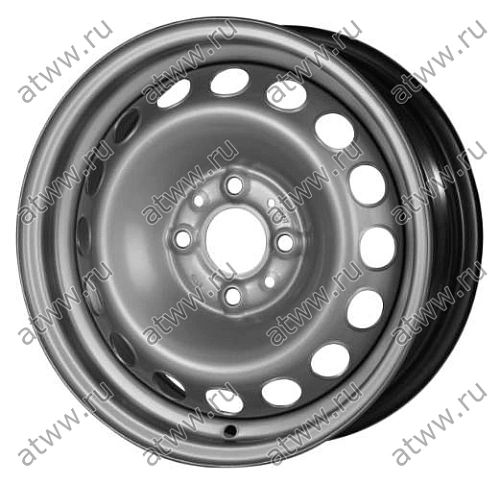 Диски штамповка Trebl R-1676 6,5x16 4*100 Et:37 Dia:60,1 silver Екатеринбург