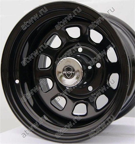 Диски штамповка IKON SNC031 7x16 5*139,7 Et:0 Dia:110,5 black Екатеринбург