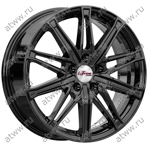 Диски литой iFree Виар 6,5x17 5*114,3 Et:37 Dia:66,6 BK Екатеринбург