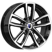 K&K Каланг 6,5x17 5*108 Et:33 Dia:60,1 алмаз чёрный