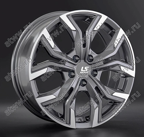 Диски литой LS wheels FlowForming RC92 7,5x18 5*114,3 Et:35 Dia:67,1 gmf Екатеринбург