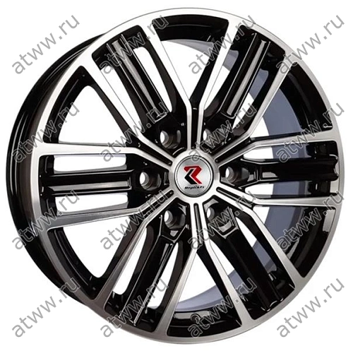 Диски литой RepliKey B218 7,5x18 6*139,7 Et:38 Dia:67,1 BK/FP Екатеринбург