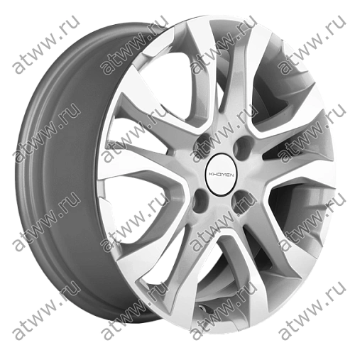 Диски литой Khomen 1503 6x15 4*100 Et:40 Dia:60,1 F-Silver-FP Екатеринбург