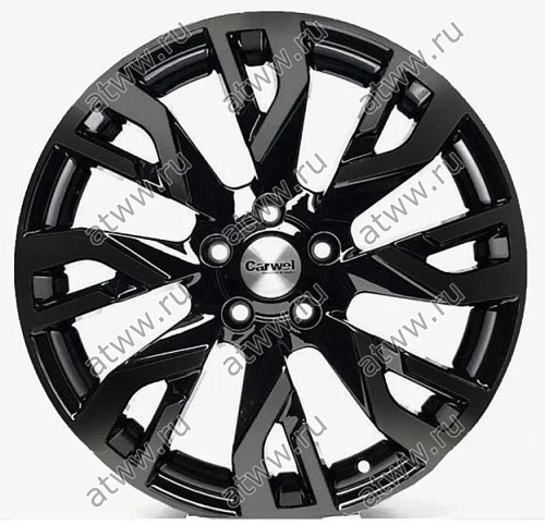 Диски литой Carwel Рамза 7x18 5*112 Et:43 Dia:57,1 BK Екатеринбург