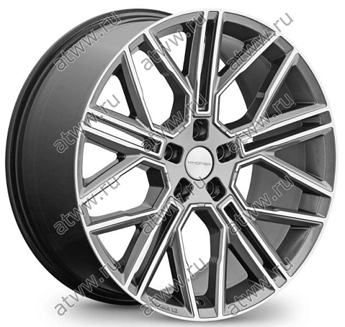 Диски литой Khomen 2101 9,5x21 5*120 Et:45,5 Dia:62,5 Gray-FP Екатеринбург