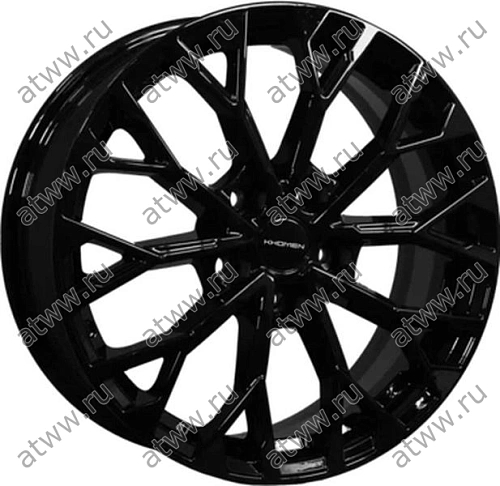 Диски литой Khomen 1605 6,5x16 5*114,3 Et:47 Dia:66,1 Black Екатеринбург