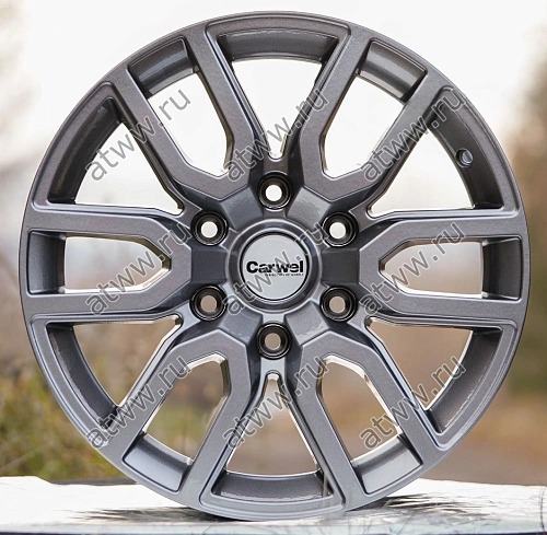 Диски литой Carwel Барал 1723 8x17 6*139,7 Et:20 Dia:92,5 GRT Екатеринбург