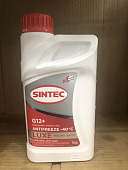Антифриз Sintec Luxe красный G12+ (-40) 1 кг_Уценка_течь из под крышки