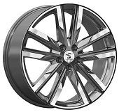Premium Series КР014 8x20 5*108 Et:46 Dia:63,3 Diamond gloss graphite