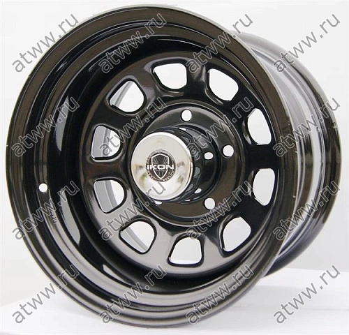 Диски штамповка IKON SNC036 8x15 5*139,7 Et:-19 Dia:110,5 black Екатеринбург