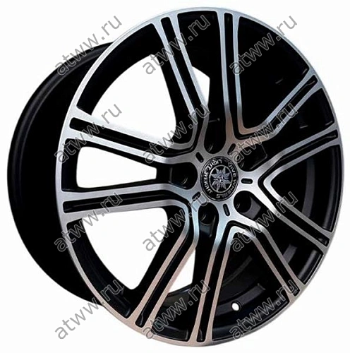 Диски литой VIVE V-11 6,5x16 5*114,3 Et:45 Dia:67,1 Matte Black Machine Face Екатеринбург