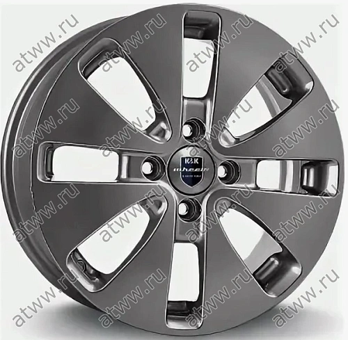 Диски литой K&K Rio (КС 582) 6x15 4*100 Et:46 Dia:54,1 дарк платинум Екатеринбург