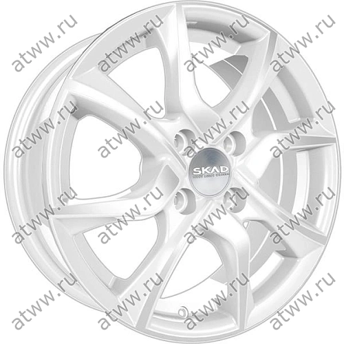 Диски литой Скад Тулон 6x15 4*100 Et:39 Dia:56,6 белый Екатеринбург