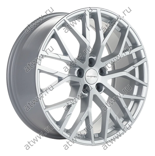 Диски литой Khomen 2005 8,5x20 5*112 Et:30 Dia:66,6 Brilliant Silver-FP Екатеринбург