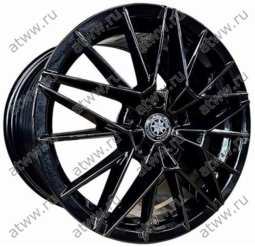 Диски литой VIVE V-16 7,5x17 5*114,3 Et:38 Dia:73,1 Gloss Black Екатеринбург