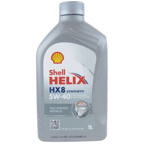 М/м Shell Helix HX8 5W40  1л