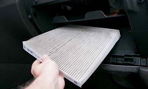 Замена салонного фильтра