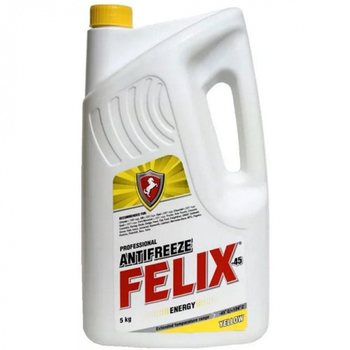 Антифриз FELIX Energy 5 кг (желтый -45)