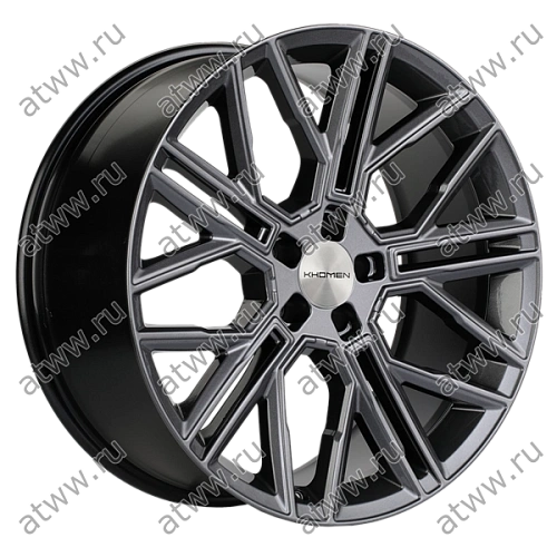 Диски литой Khomen 2101 9,5x21 5*120 Et:45,5 Dia:62,5 Gray Екатеринбург
