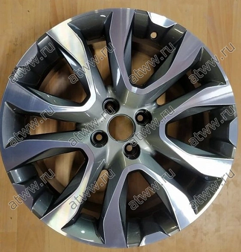 Диски литой K&K Протон (X-Ray Cross) 7x17 4*100 Et:43 Dia:60,15 алмаз-антрацит Екатеринбург