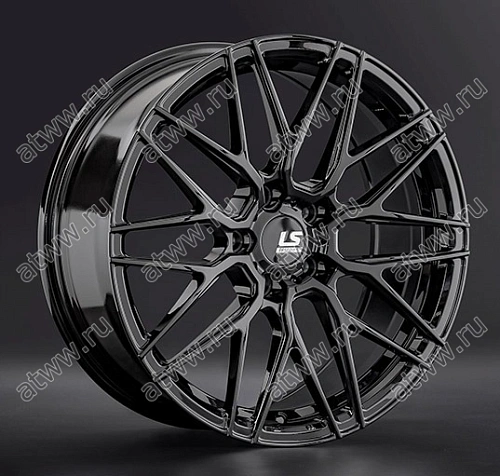 Диски литой LS wheels FlowForming RC13 8x18 5*114,3 Et:35 Dia:67,1 bk Екатеринбург
