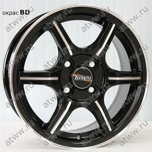 Диски литой Tech Line 433 5,5x14 4*98 Et:38 Dia:58,6 BD Екатеринбург