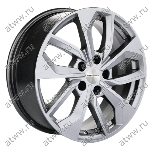 Диски литой Khomen 1703 7x17 5*112 Et:40 Dia:57,1 G-Silver Екатеринбург
