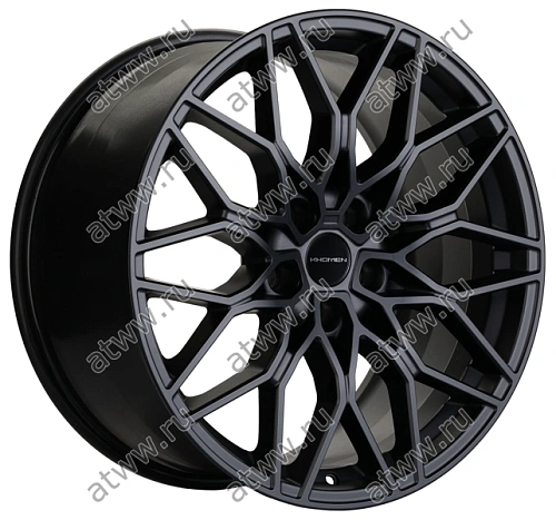 Диски литой Khomen 1902 8,5x19 5*112 Et:38 Dia:66,6 Black Екатеринбург