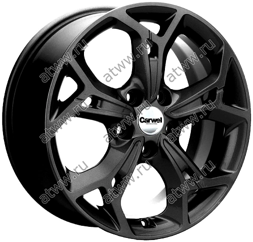 Диски литой Carwel Синтур 7x17 5*108 Et:50 Dia:63,35 BL Екатеринбург