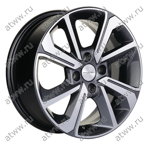 Диски литой Khomen 1501 6x15 4*98 Et:36 Dia:58,6 GRAY-FP Екатеринбург