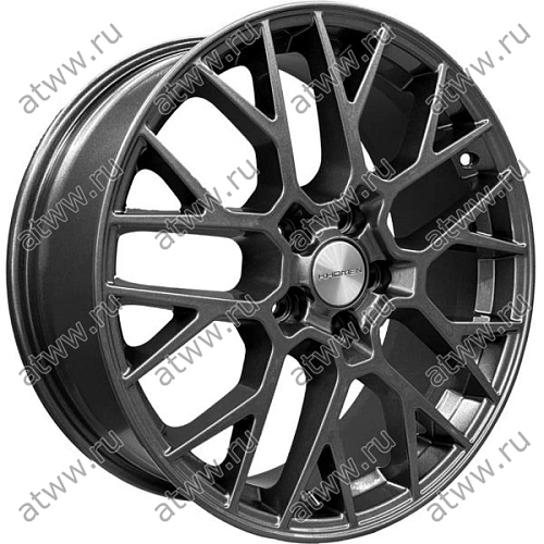Диски литой Khomen KHW1818 7x18 5*114,3 Et:37 Dia:66,6 Gray Екатеринбург
