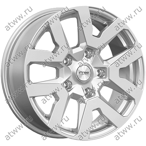 Диски литой IFree Original Трикстер (КС1170) 7x17 5*139,7 Et:40 Dia:98 сильвер Екатеринбург